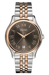 BALMAIN CLASSIC R TWO-TONE BRACELET WATCH