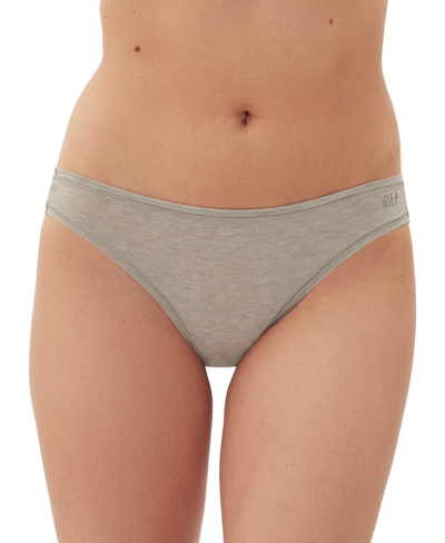 Gap Body Women's Logo Comfort Hipster Underwear Gpw01076 In Heather Grey
