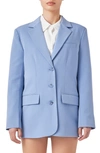 Endless Rose Blazer In Clean Blue