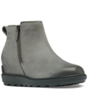 Sorel Evie Ii Zip Waterproof Ankle Boot In Quarry/grill