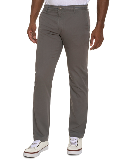 Robert Graham Buckley Pant In Charcoal