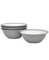 NORITAKE COLORWAVE CURVEÂ SET OF 4 SOUP/CEREALS, 7", 22 OZ.