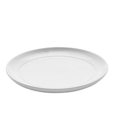 Staub Dinnerware 4-piece Appetizer Plate Set In White