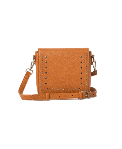 Urban Originals Lovelight Faux Leather Crossbody Bag In Tan