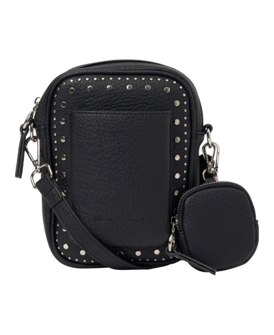 Urban Originals Remember Faux Leather Mini Bag In Black