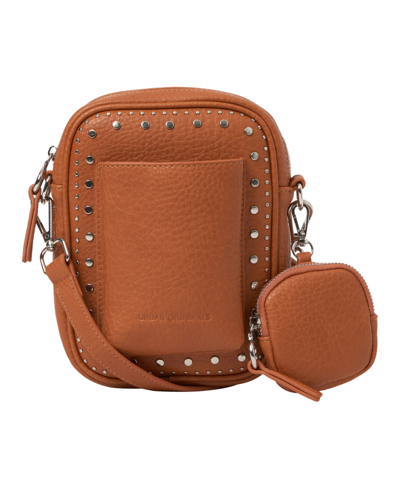 Urban Originals Women's Vegan Leather Crossbody Bag & Case In Clay