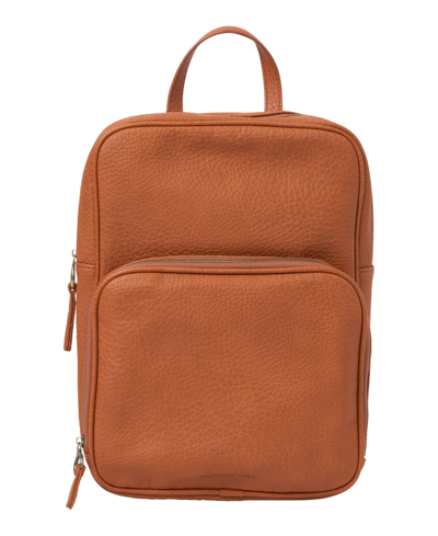 Urban Originals Blackbird Faux Leather Backpack In Tan