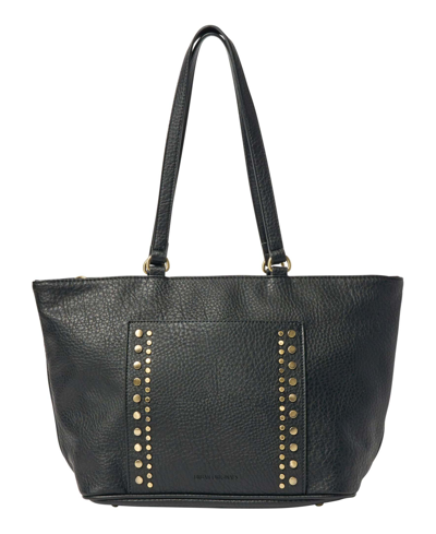 Urban Originals Paper Moon Faux Leather Tote Bag In Black