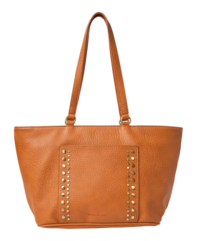 Urban Originals Paper Moon Faux Leather Tote Bag In Tan