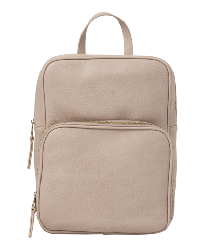 Urban Originals Blackbird Faux Leather Backpack In Gray