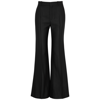 Chloé Low-waisted Tailored Trousers In Black