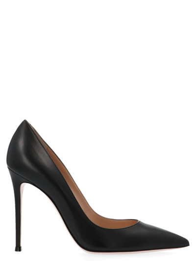 Gianvito Rossi 105mm Gianvito Leather Pumps In Black