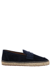 Gianvito Rossi Suede / Jute Espadrilles
