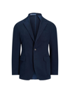 Polo Ralph Lauren Garment Dyed Chino Unconstructed Trim Fit Suit Jacket In Bright Navy