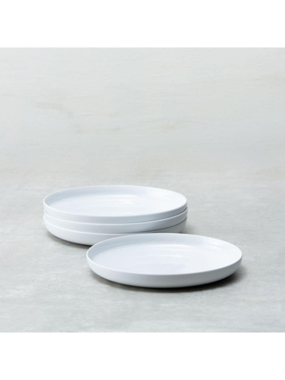 Fortessa Cooper Outdoor 4-piece Dinner Plate Set In White