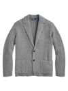 POLO RALPH LAUREN MEN'S WOOL-BLEND TWO-BUTTON BLAZER