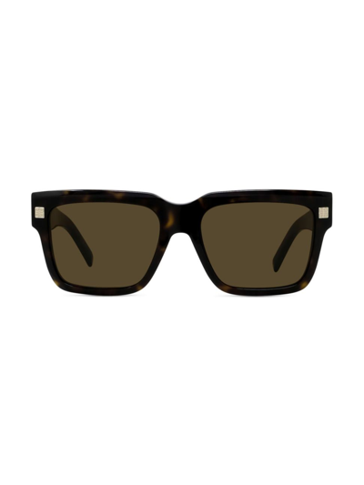 Givenchy Women's Gv Day 55mm Square Sunglasses In Dark Havana