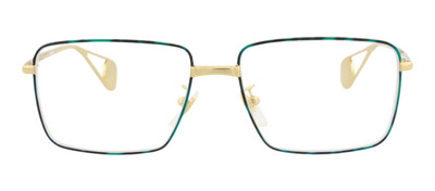 Gucci Gg0439o 003 Square Eyeglasses Mx In Clear