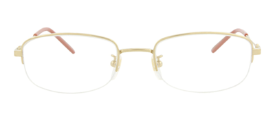 Gucci Gg0446oj 001 Oval Eyeglasses Mx In Clear