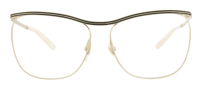 Gucci Gg0822o 003 Cat Eye Eyeglasses Mx In Clear