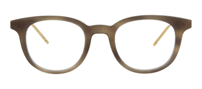 Gucci Gg0845o 003 Round Eyeglasses Mx In Clear