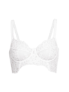 DOLCE & GABBANA WOMEN'S LACE LONGLINE BRA