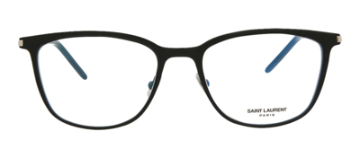 Saint Laurent Sl266 001 Square Eyeglasses Mx In Clear