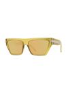 Givenchy Men's Injected 54mm Sunglasses In Gold Brown Mirror