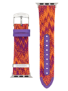 MISSONI MEN'S MISSONI FABRIC ZIGZAG APPLE WATCH BAND/22MM