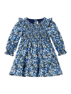 JANIE AND JACK LITTLE GIRL'S & GIRL'S FLORAL SMOCKED DRESS