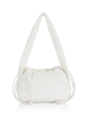Alexander Wang Women's Small Ryan Puff Leather Shoulder Bag In White