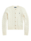 Polo Ralph Lauren Wool Cardigan In Authentic Cream