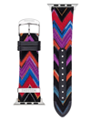 MISSONI MEN'S MISSONI FABRIC ZIGZAG APPLE WATCH BAND/24MM