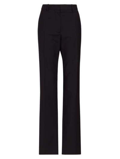 Nili Lotan Women's Anatole Wool-blend Pants In Black