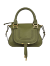 Chloé Women's Small Marcie Leather Satchel In Green