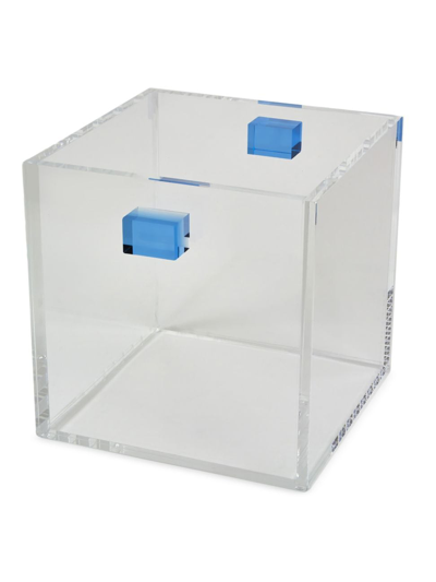 Tizo Lucite Clear Wine Cooler In Clear Blue