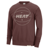 NIKE MIAMI HEAT STANDARD ISSUE  MEN'S DRI-FIT NBA SWEATSHIRT,1011945269