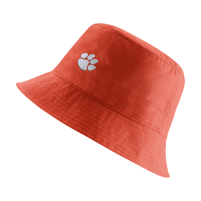 Nike Clemson  Unisex College Bucket Hat In Orange