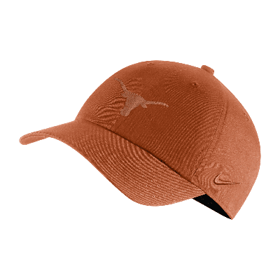 Nike Texas Heritage86 Logo  Unisex College Cap In Orange