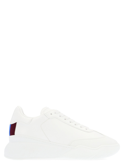 Stella Mccartney White Loop Sneakers In 9043 Ecru
