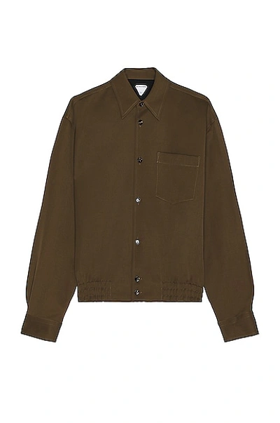 Bottega Veneta Sartorial Grain De Poudre Shirt In Liana