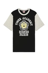 Kenzo Logo-print Colour-block T-shirt In Noir