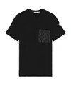 Moncler T-shirt In Black