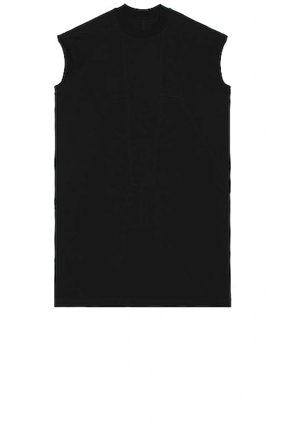 Rick Owens Splintered Tarp T Pearl T-shirt In L