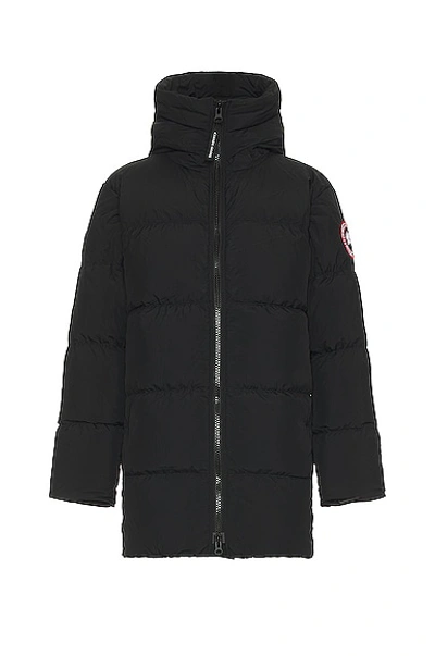 Canada Goose Lawrence Padded Down Parka In Black