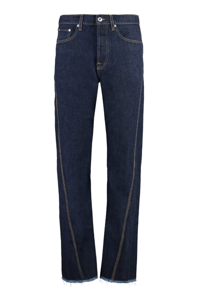 LANVIN LANVIN 5-POCKET STRAIGHT-LEG JEANS