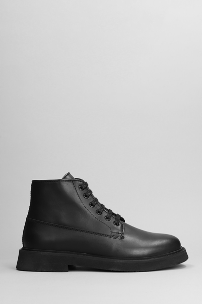 Apc Black Gael Boots In Schwarz