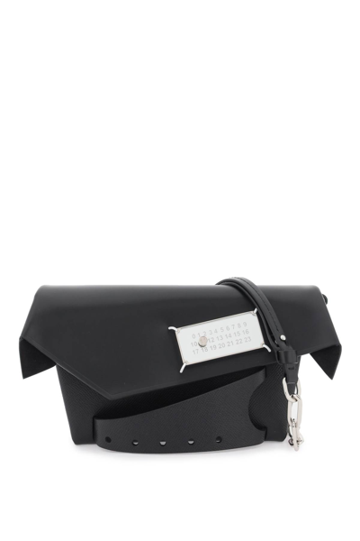 Maison Margiela Snatched Small Clutch In Black