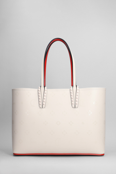 Christian Louboutin Small Cabata Stud-embellished Tote Bag In Rose-pink