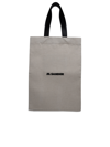 JIL SANDER BEIGE CANVAS TOTE BAG